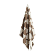 Cappuccino Towel 70 x 136 cm Check - HAY