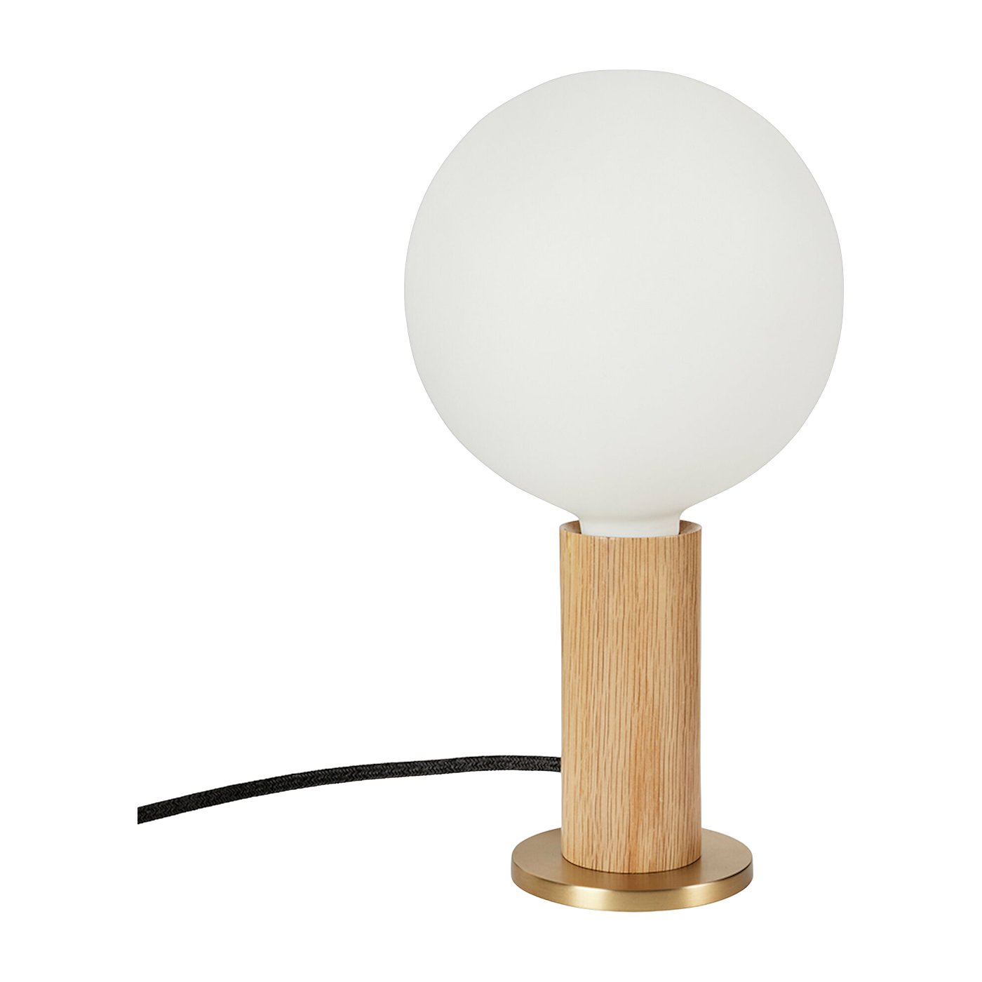 Lámpara de mesa de madera de roble 15 x 28 cm Knuckle V2 - Tala