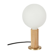 Oak Wood Table Lamp 15 x 28 cm Knuckle V2 - Tala