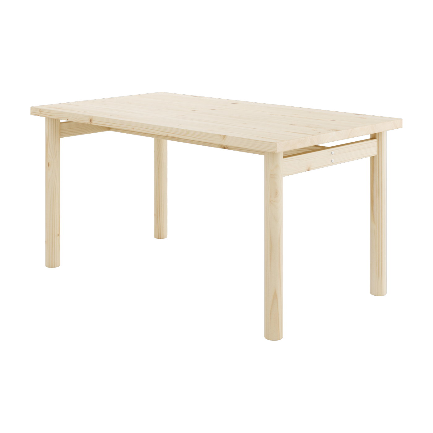 Table en pin clair laqué 150 x 85 cm Pace - Karup Design