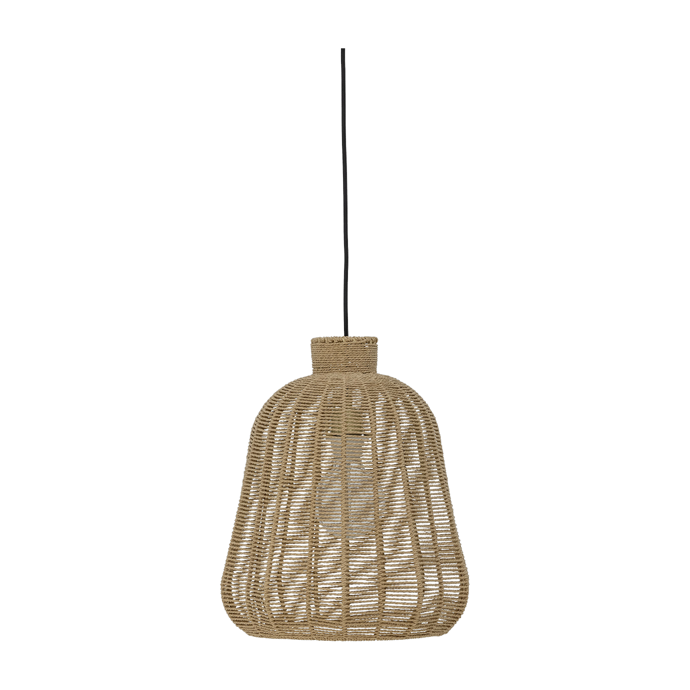 Lampada a sospensione in fibra naturale Felizia - Bloomingville