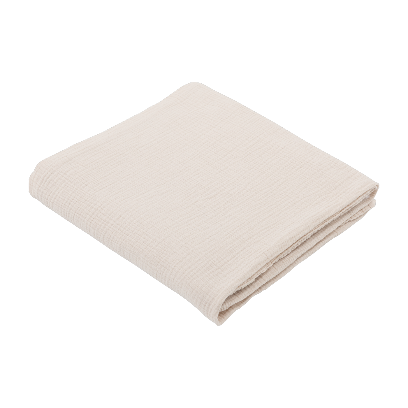 Lange aus Baumwoll-Gaze 90 x 90 cm Haferbeige Les Petits - The Cool Republic