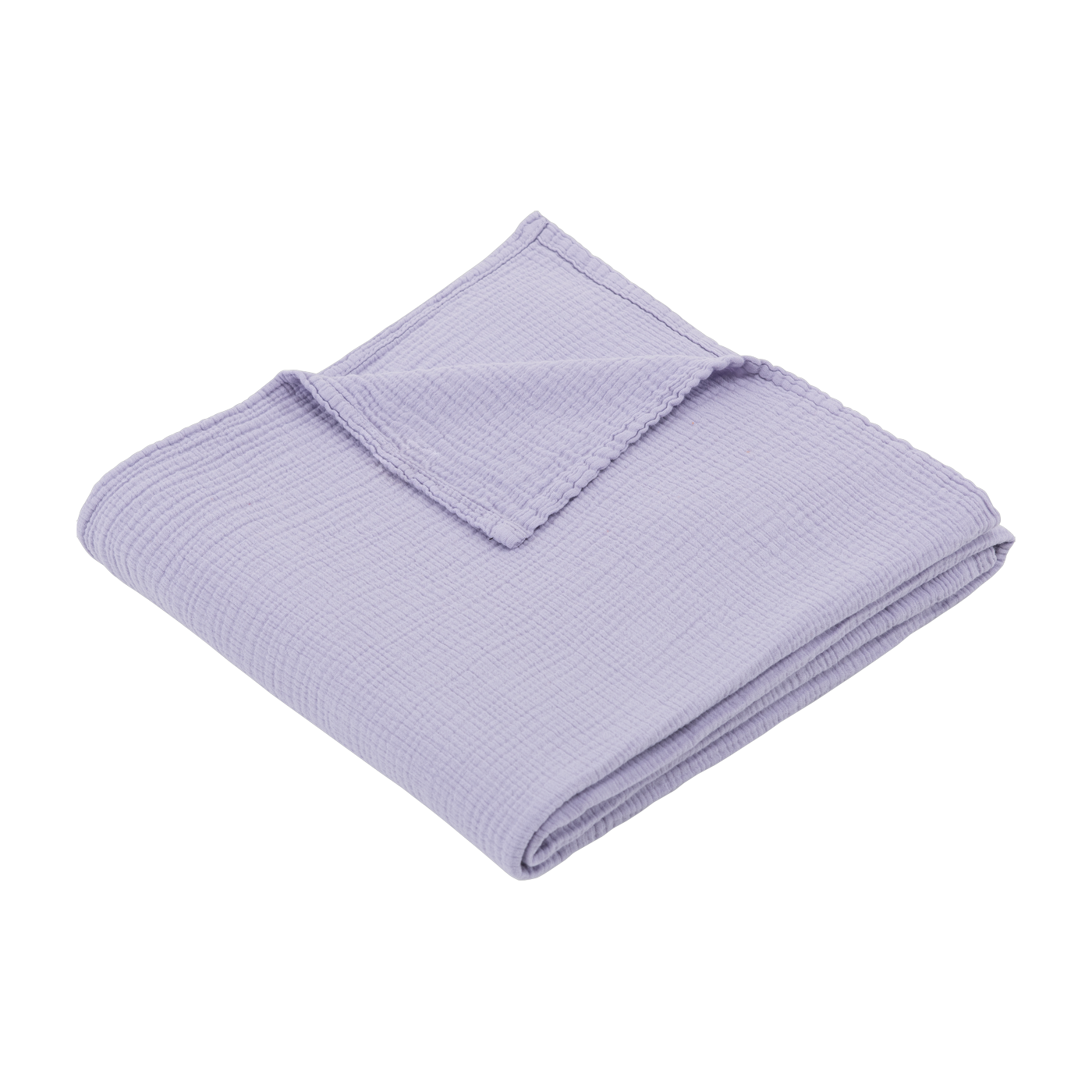Maxi- lange aus Baumwollgaze 120 x 120 cm Lavendel Les Petits - The Cool Republic