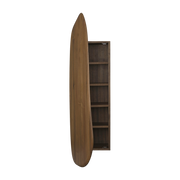 Walnut wall shelf 117 x 50 cm Feve - Ferm Living