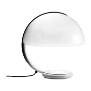 White metal lamp 45 cm Serpente - Martinelli Luce