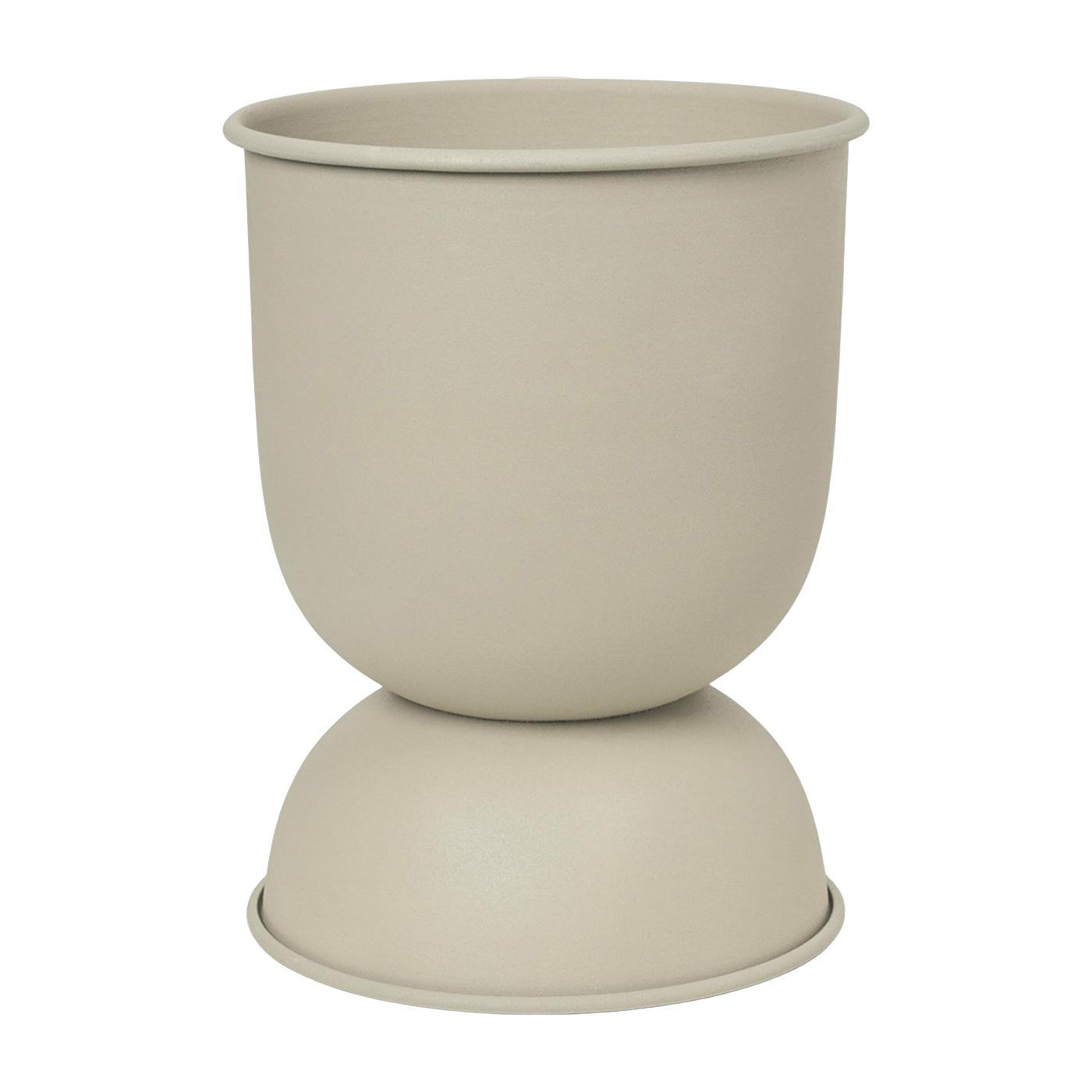 Übertopf beige Hourglass XS -. Ferm Living