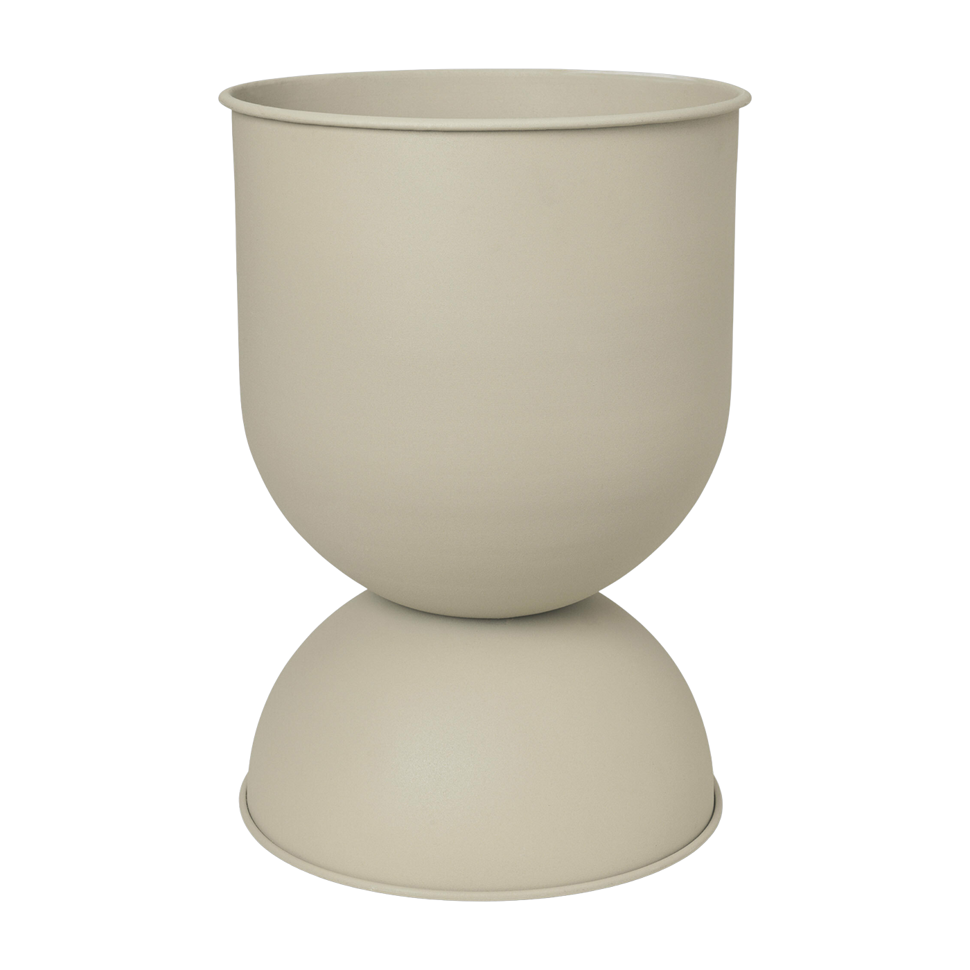 Übertopf beige Hourglass M -. Ferm Living