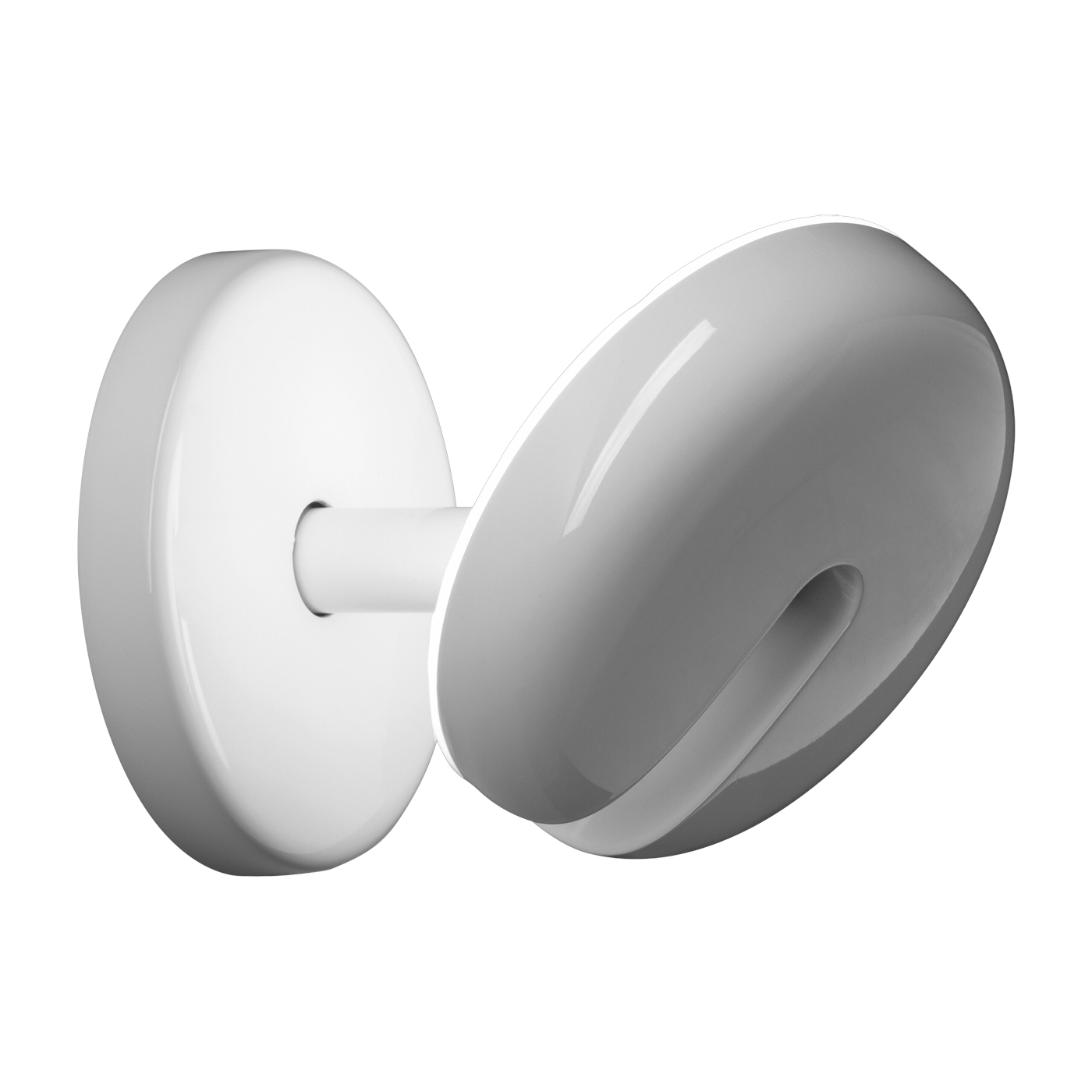 Lampada da parete Cabriolette in alluminio bianco - Martinelli Luce