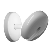 Lámpara de pared en aluminio blanco Cabriolette - Martinelli Luce