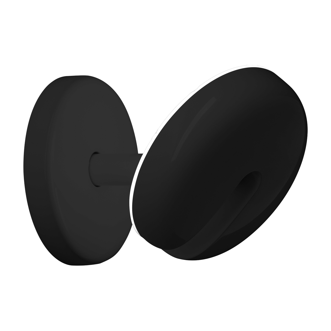Lampada da parete Cabriolette in alluminio nero - Martinelli Luce