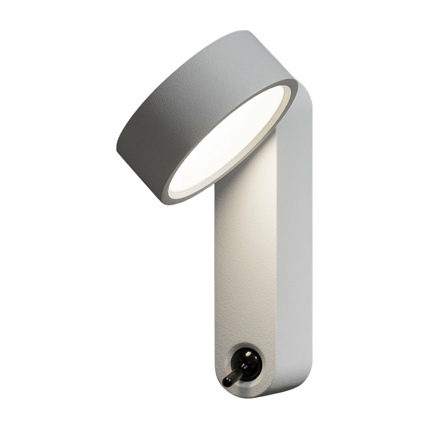 Lámpara de pared en aluminio blanco Toggle - Martinelli Luce