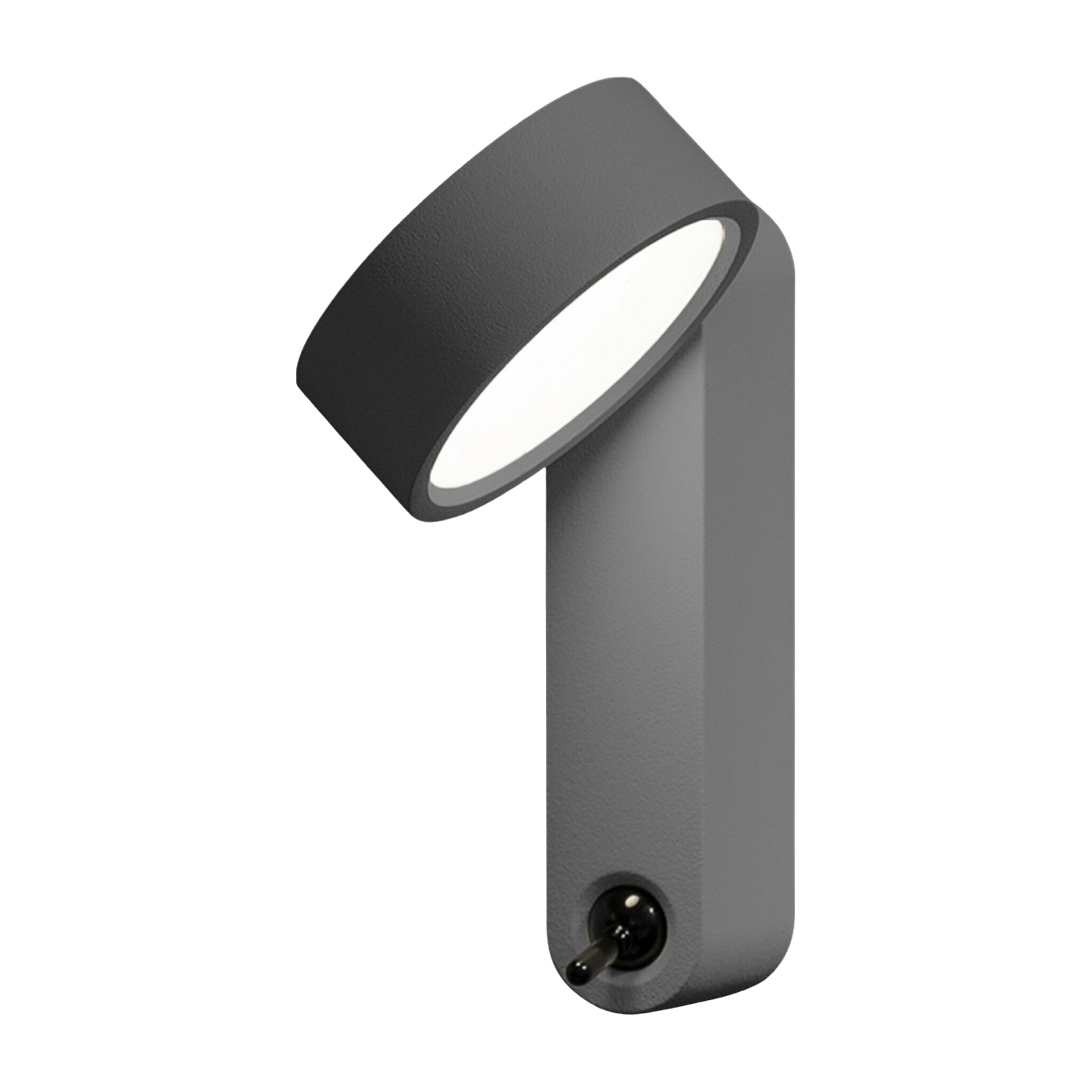 Lámpara de pared de aluminio gris Toggle - Martinelli Luce