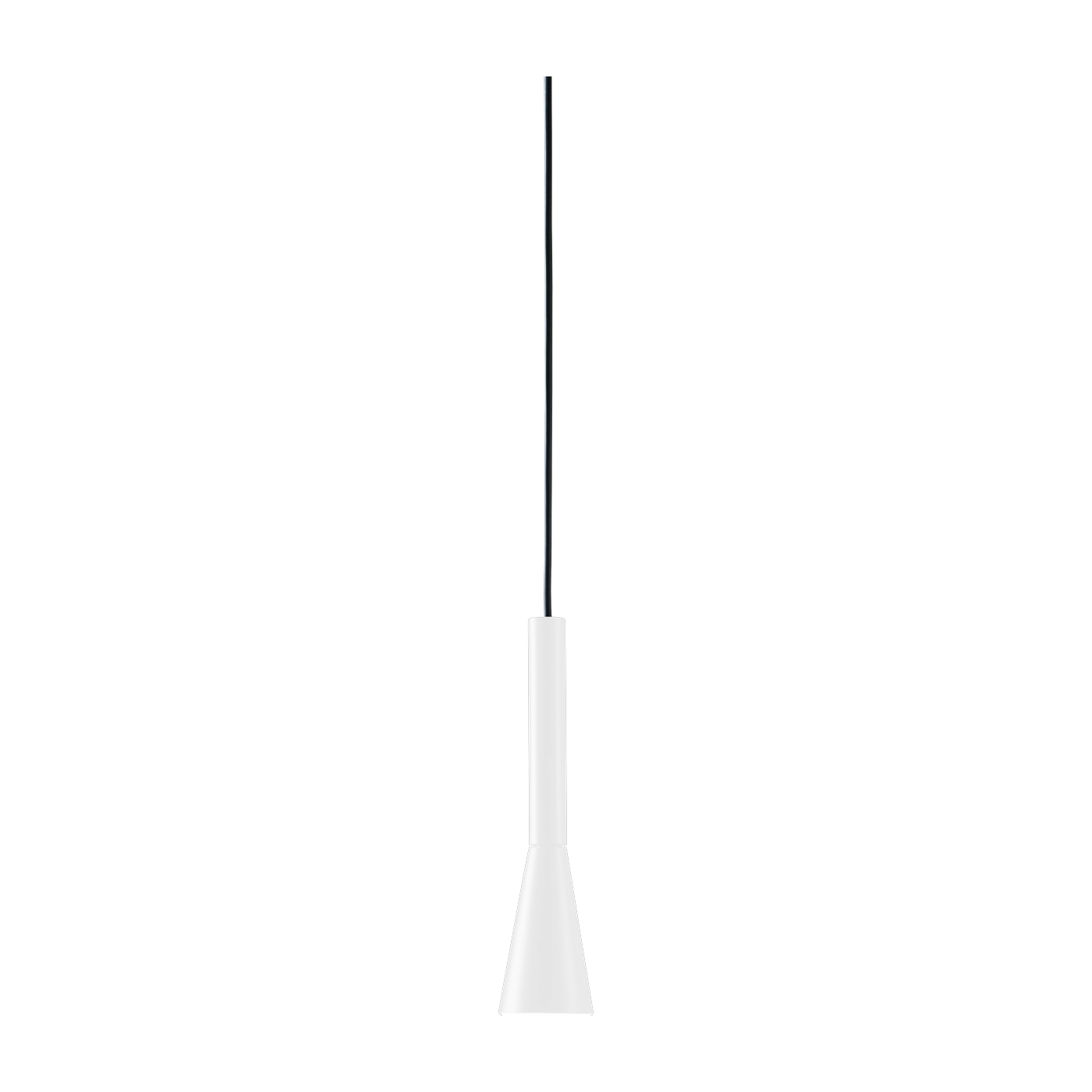 Lámpara colgante de aluminio blanco 6 x 26 cm Colibri - Martinelli Luce