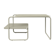 Beiger Couchtisch aus Stahl 60 x 80 cm Level - Ferm Living