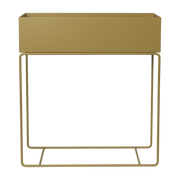 Fioriera gialla in acciaio 65 x 62, 5 cm Plant Box - Ferm Living