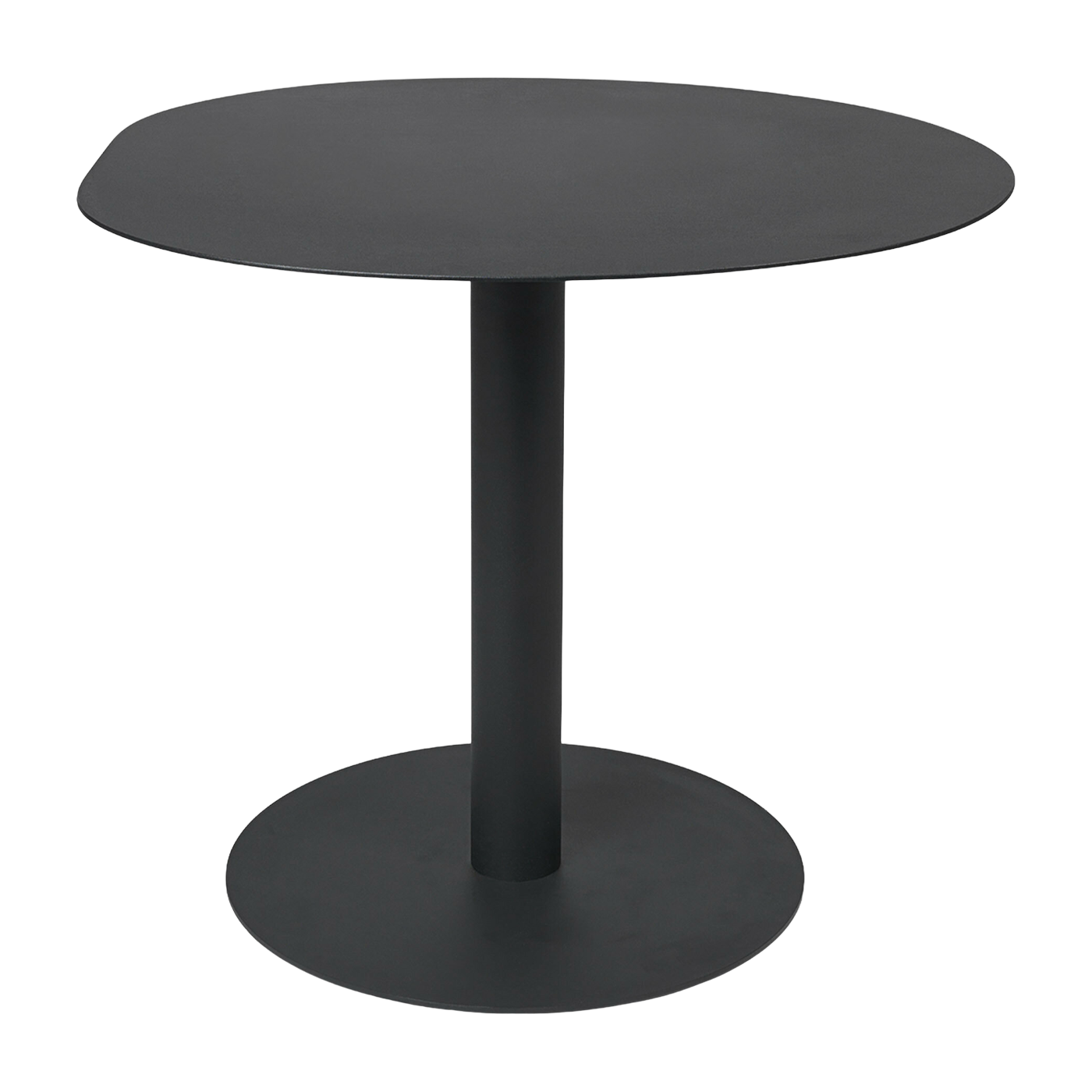 Esstisch aus schwarzem Stahl 72 x 96 cm Pond -. Ferm Living
