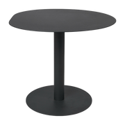 Black steel dining table 72 x 96 cm Pond - Ferm Living