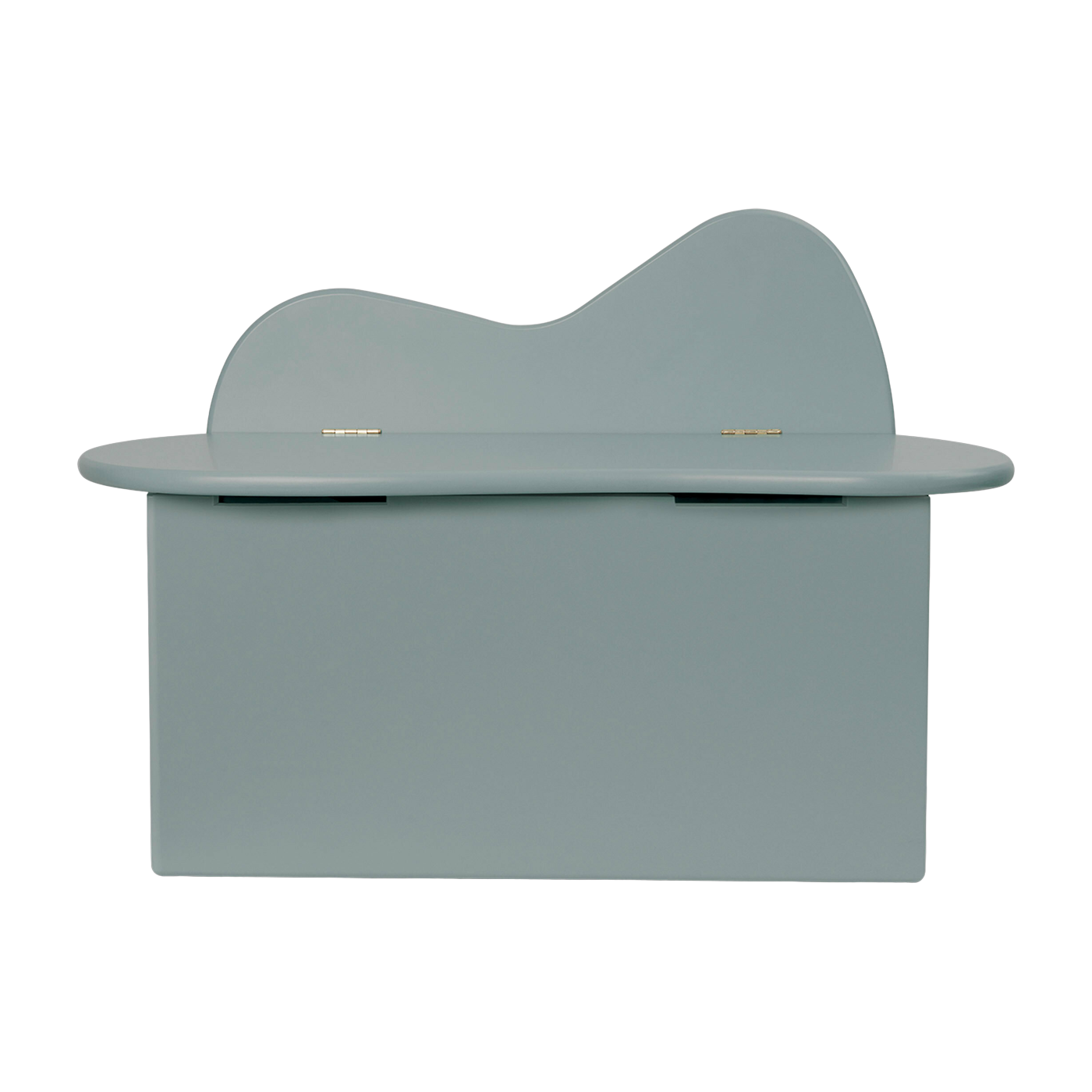 Banc en bois bleu orage 75x38x51 cm Slope - Ferm Living