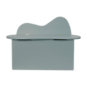 Holzbank blau Sturm 51 x 59 cm Slope -. Ferm Living