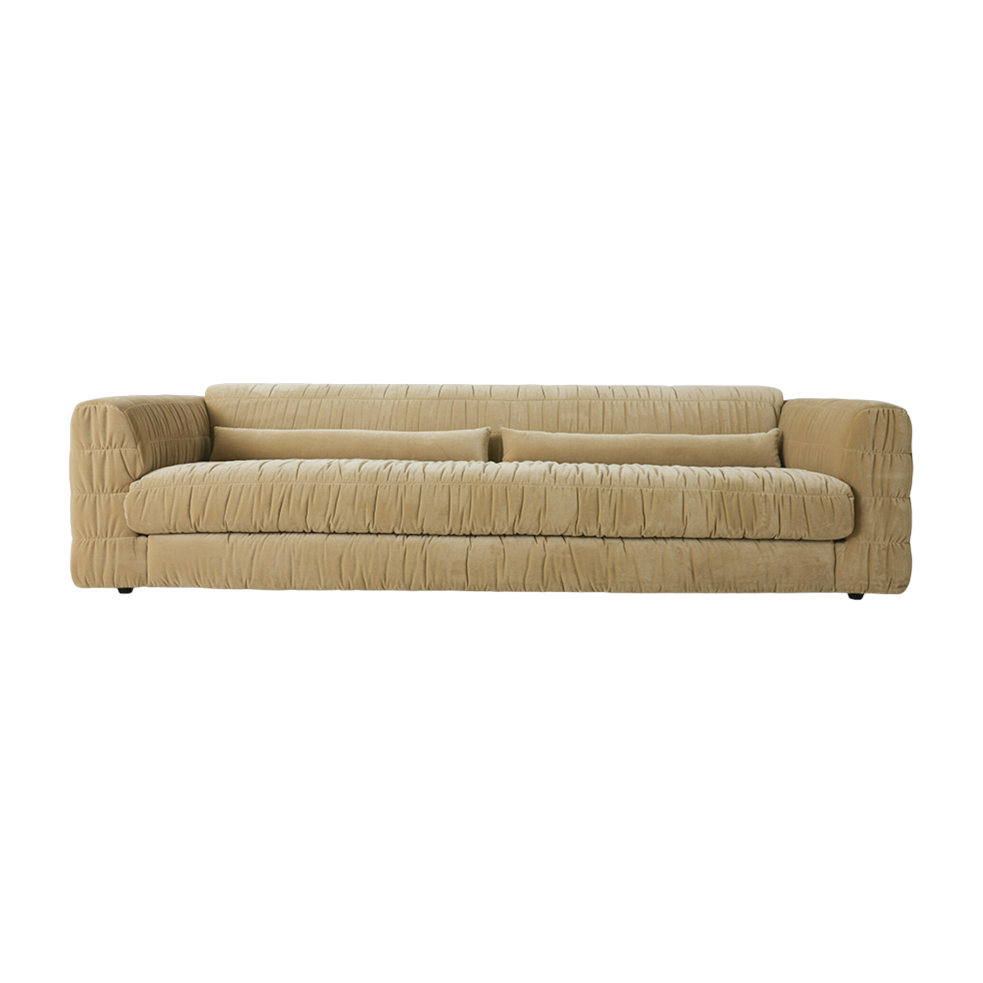 Cream velvet sofa Club - HKliving