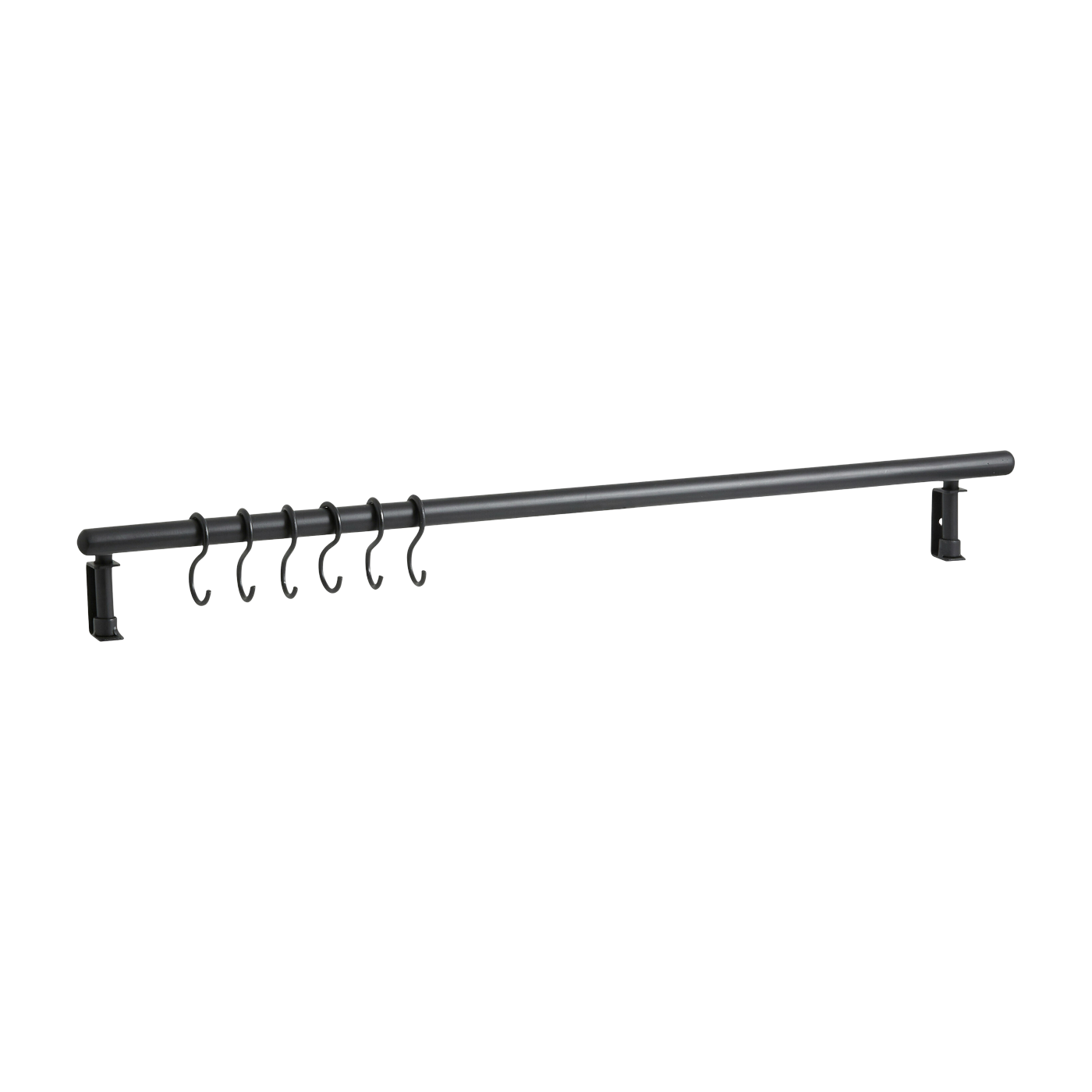 Porta asciugamani in ferro con 6 ganci 62 cm Malo - Nordal