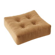 Puff de pana marrón Fudge Más - Karup Design
