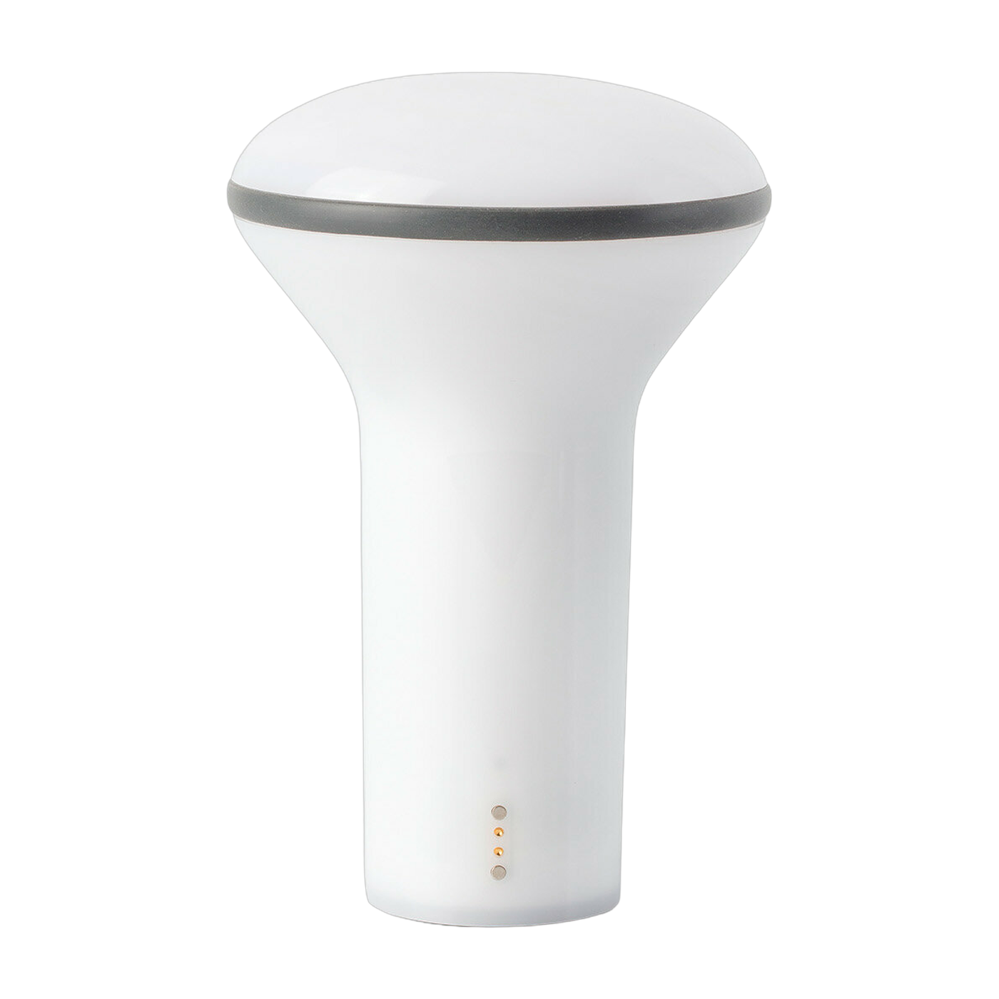 Lámpara portátil ópalino blanco y gris Buddy - Faro Barcelona