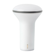 Tragbare Lampe in Opalweiß und Grau Buddy -. Faro Barcelona