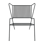 Lounge Chair aus schwarzem Stahl Capri Easy - -. Cools Collection