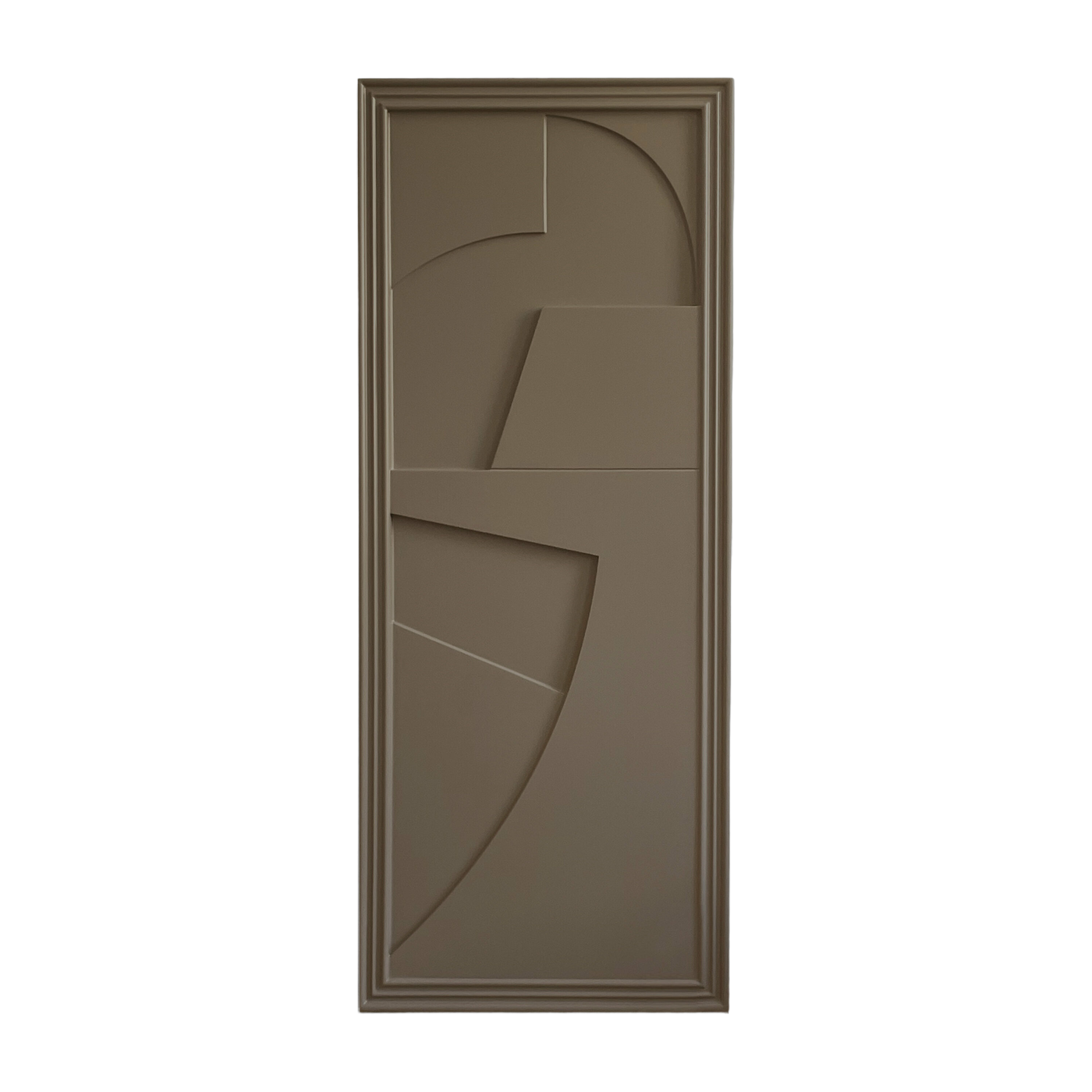 Quadro in legno beige cacao 45 x 115 cm Verto - Likya