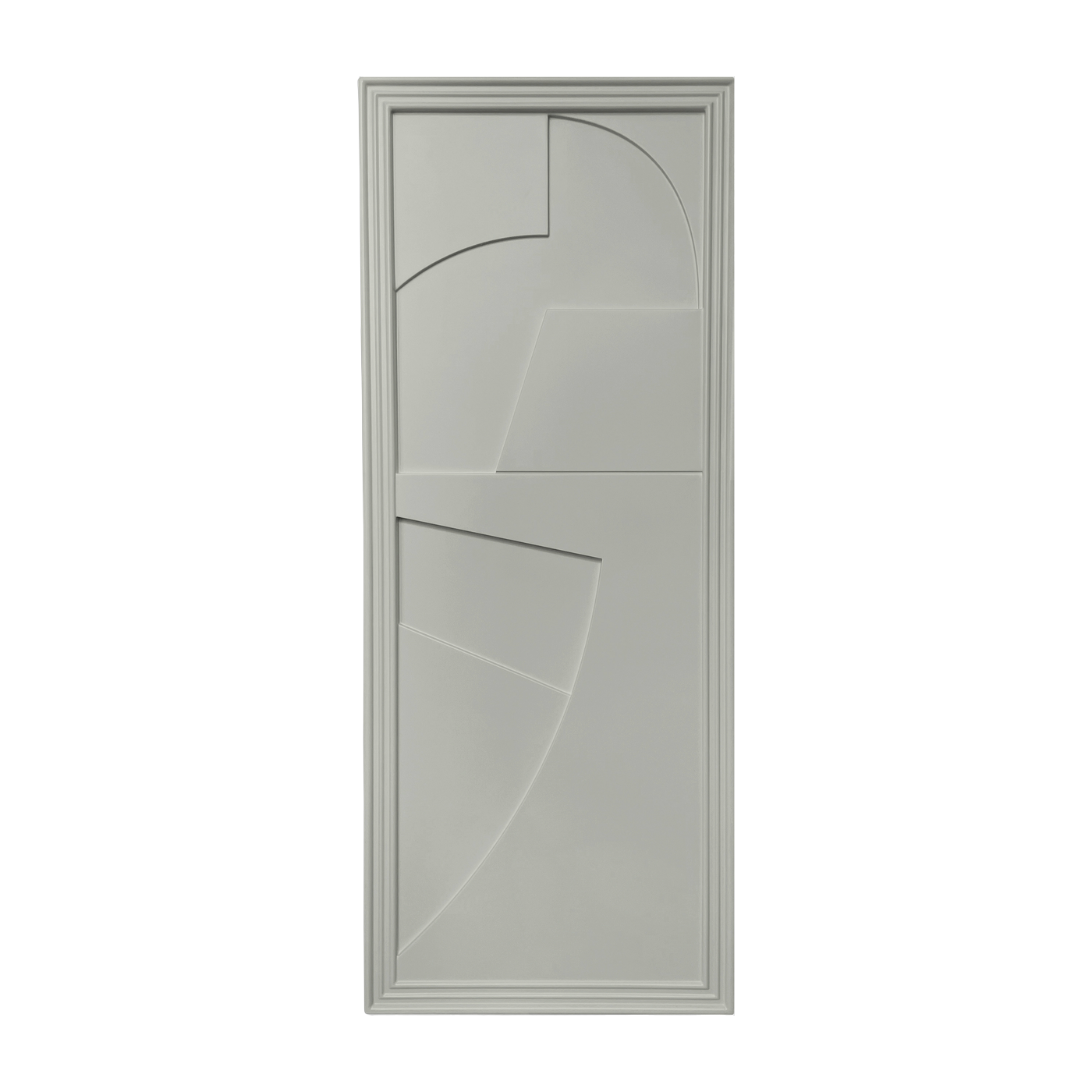 Quadro in legno grigio seta 45 x 115 cm Verto - Likya