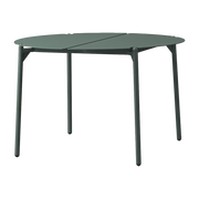 Gartenbeistelltisch aus grünem Stahl 70 x 45 cm Novo - -. AYTM