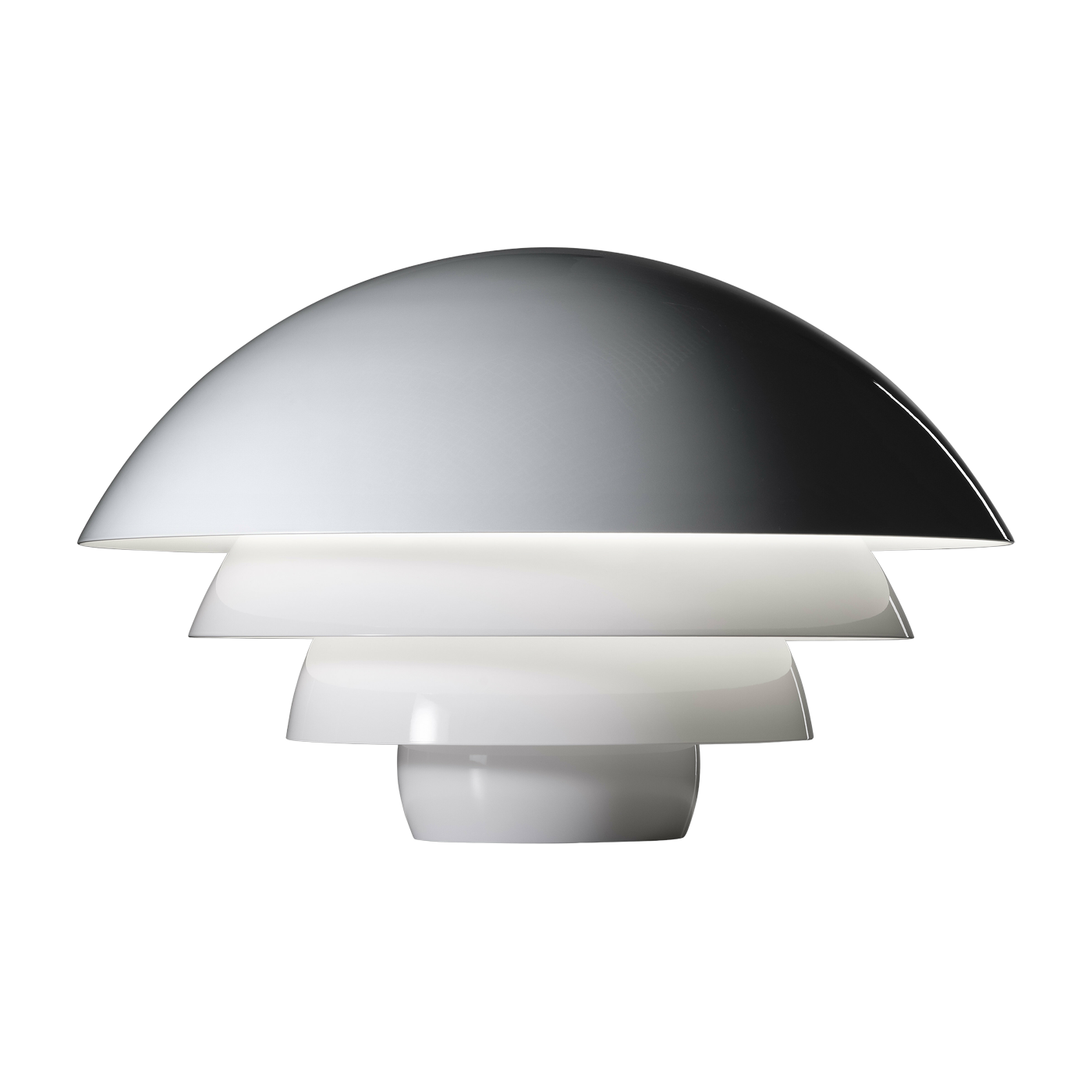 Lampada in alluminio bianco 56 x 36 cm 642 Visiere - Martinelli Luce