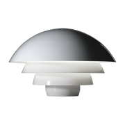 Lampe en aluminium blanche 56 x 36 cm 642 Visiere - Martinelli Luce