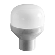 Table lamp in marbre white Carrara 16 x 22 cm Delux Junior - Martinelli Luce