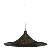 Suspension en rotin noir 70x20 cm Borabora - Good & Mojo