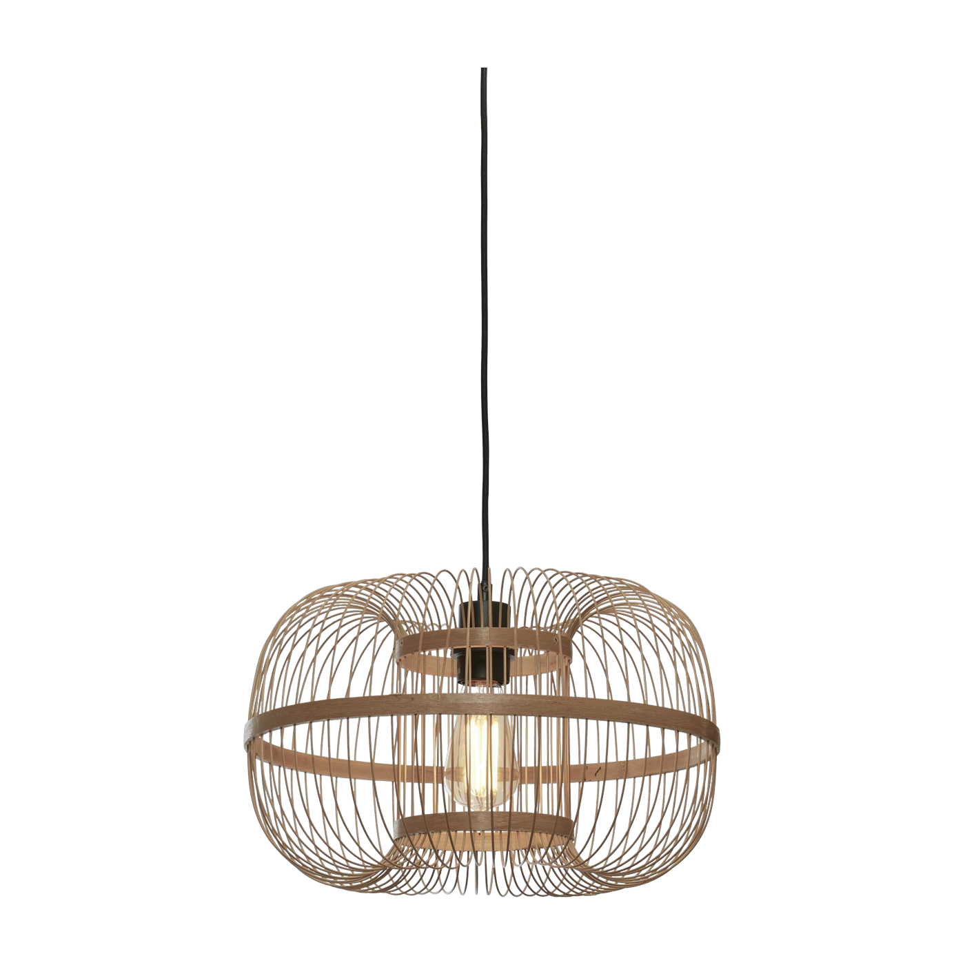 Suspension en bambou naturel 25x38 cm Hokkaido - Good & Mojo