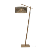 Stehlampe Java L Nat/50X22. Schw/Nat. - Good & Mojo