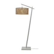Stehlampe Java L Weiss/50X22. Nat. - Good & Mojo