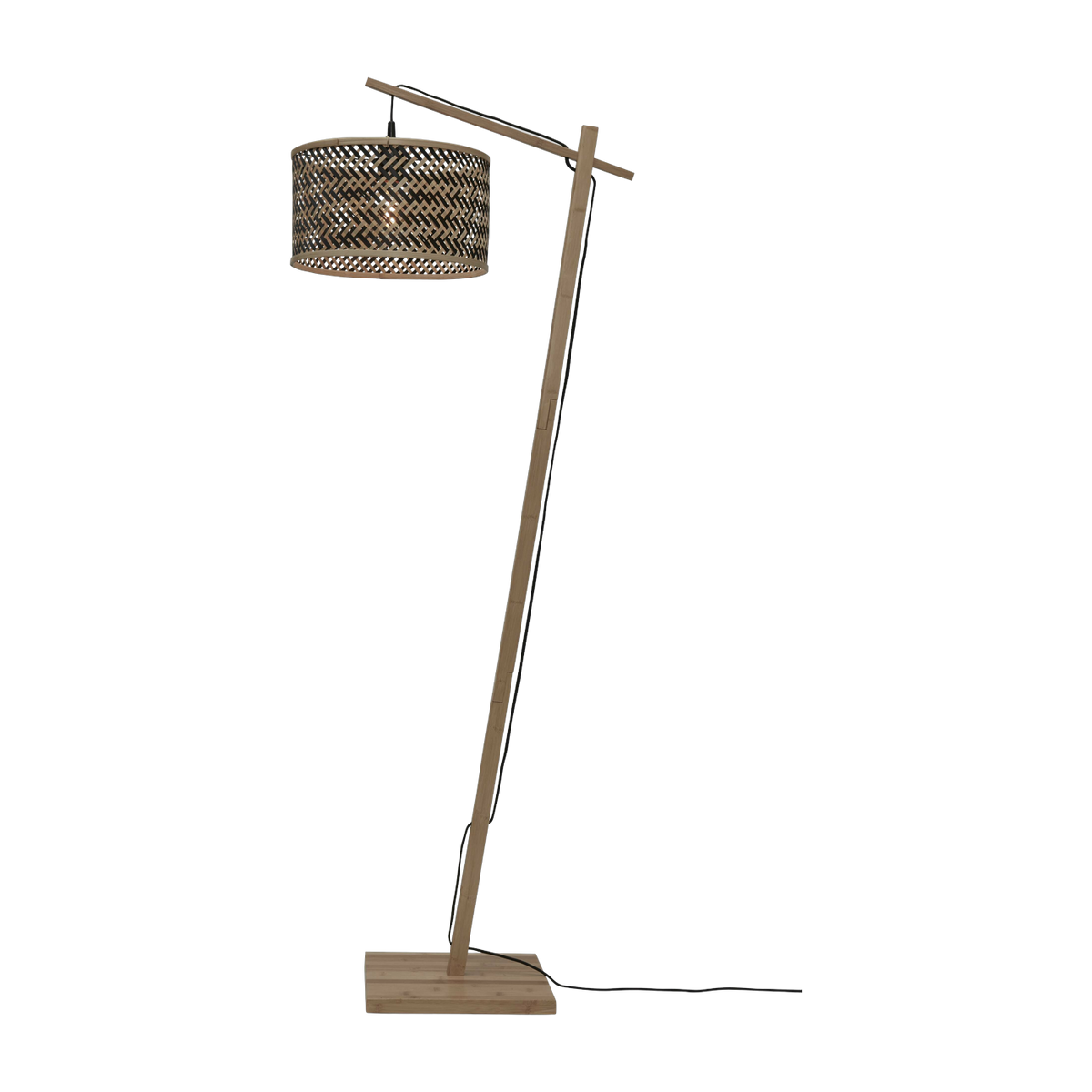 Stehlampe Java S Nat/32X18. Schw/Nat. - Good & Mojo