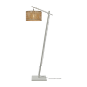 Stehlampe Java S Weiss/32X18. Nat. - Good & Mojo