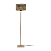 Stehlampe Java Rechteckig Nat/32X18. Schw/Nat - Good & Mojo
