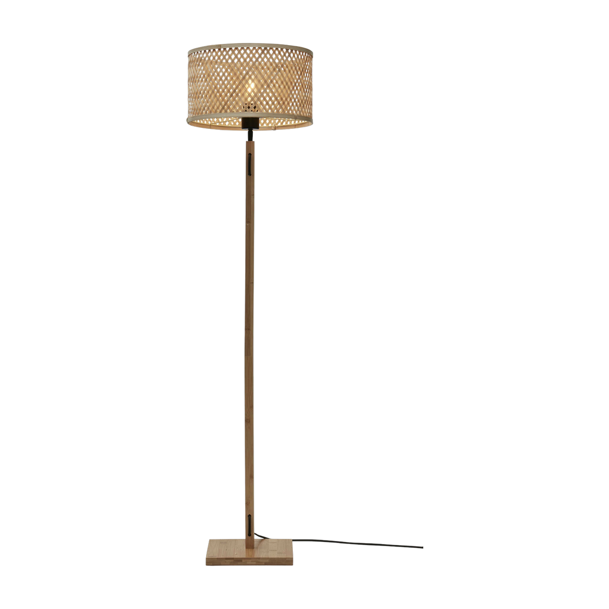 Stehlampe Java Rechteckig Nat/32X18. Nat. - Good & Mojo