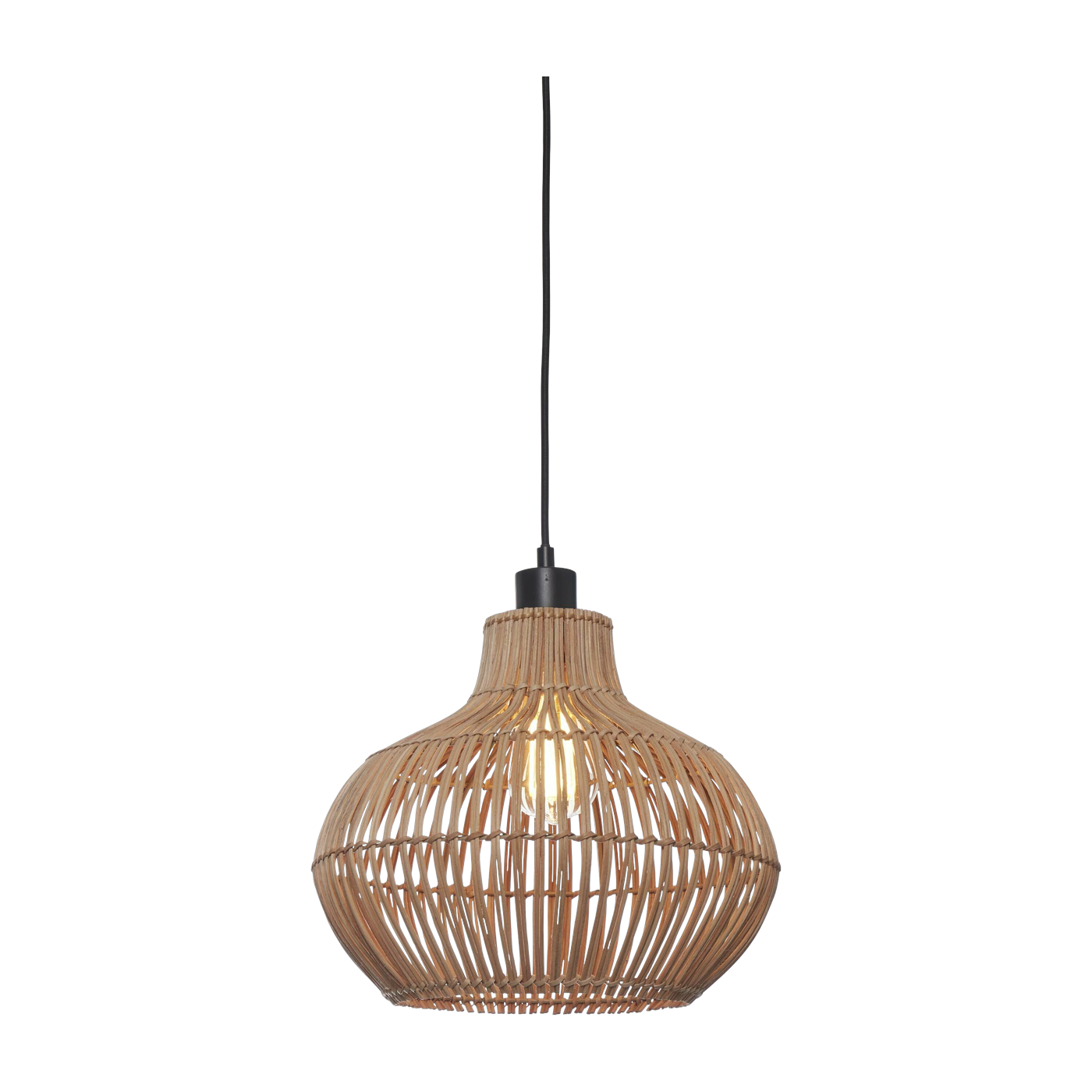 Hanging Lamp Kalahari Rattan Dia.32Xh.28Cm Natural. S - Good & Mojo