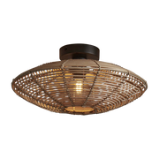 Ceiling Lamp Tanami Rattan Disc Dia.40Xh.10Cm Natural. S - Good & Mojo