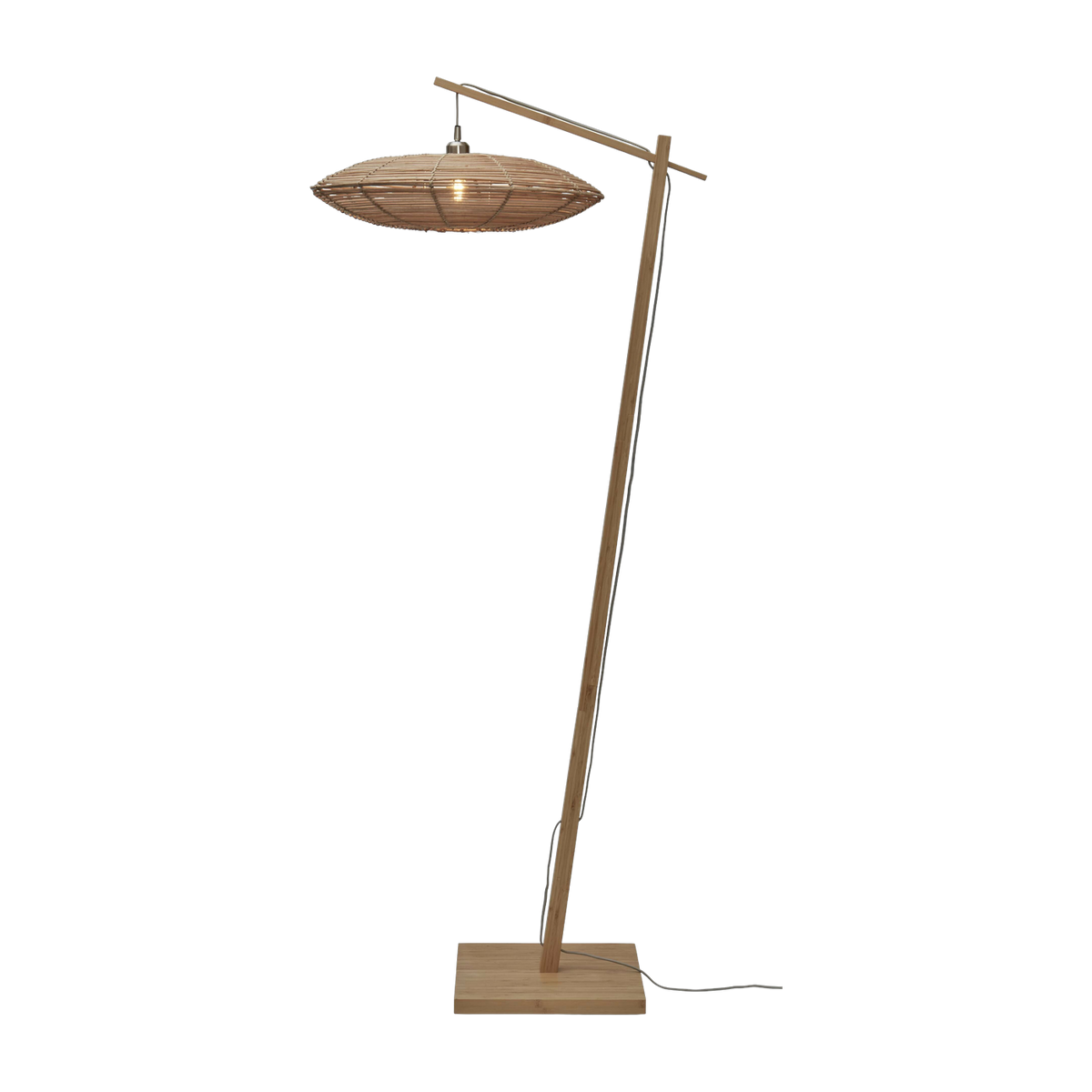 Stehlampe Tanami L Nat./Scheibe Nat. - Good & Mojo
