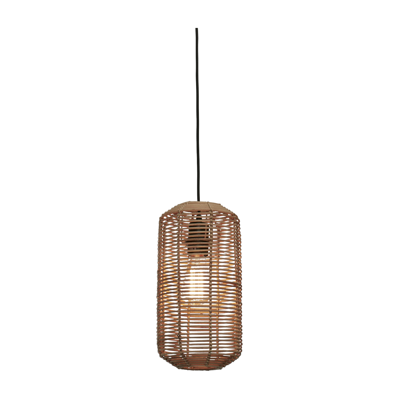Hanging Lamp Tanami L Rattan Tube Dia.18Xh.35Cm. Natural - Good & Mojo