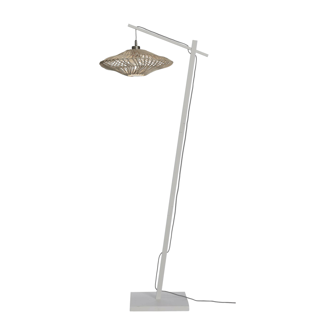 Stehlampe Zanzibar S Weiss/40Cm. Weiss - Good & Mojo
