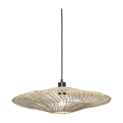 Haengelampe Zanzibar Flach 55Cm L. Weiss - Good & Mojo