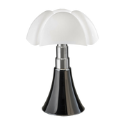 Dimmable lamp in titanium stainless steel 55 x 86 cm Pipistrello 4. 0 - Martinelli Luce